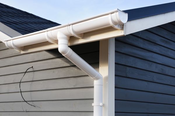 PVC Rain Gutter Installation in Missouri City