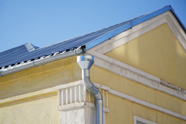 Steel Downspout Installation in Missouri City