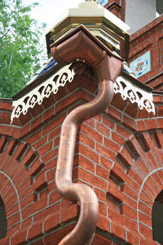 Church Downspout Repair